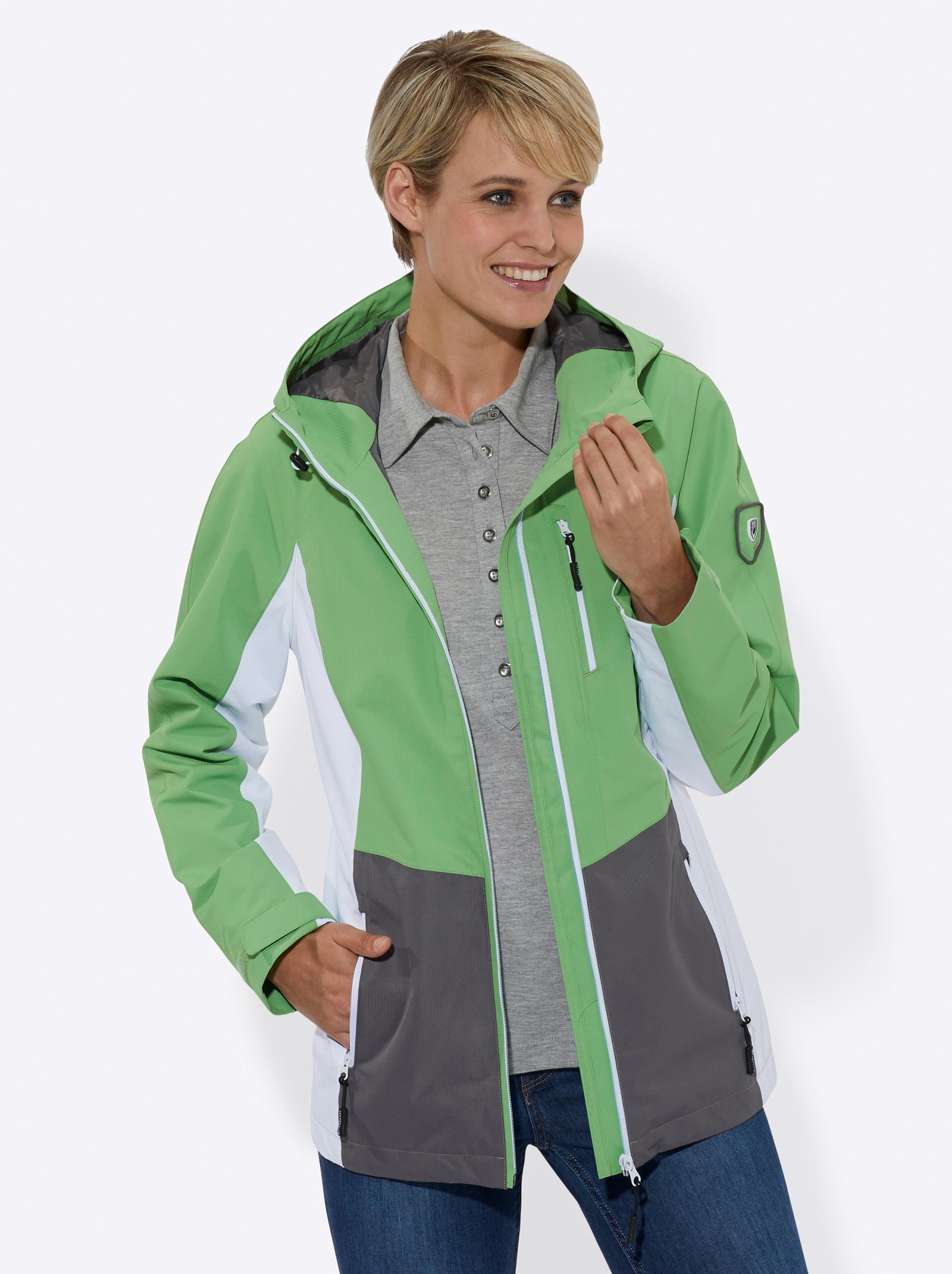 WITT FUNKTIONSJACKE JACKE WASSERABWEISEND MIT FLEECE WATTIERT WINDDICHT NEU WITT FUNKTIONSJACKE JACKE WASSERABWEISEND MIT FLEECE WATTIERT WINDDICHT NEU